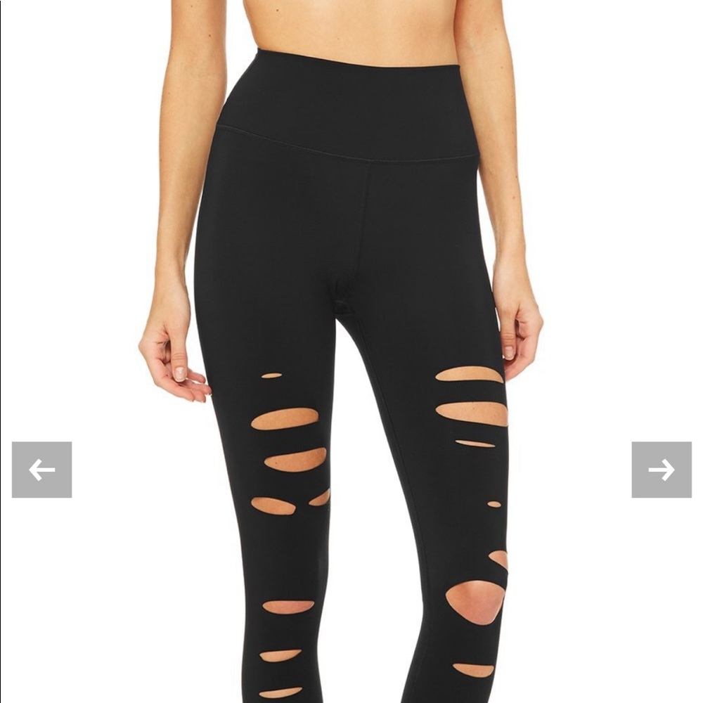 Alo Yoga Ripped Legging - Picture 4 of 4